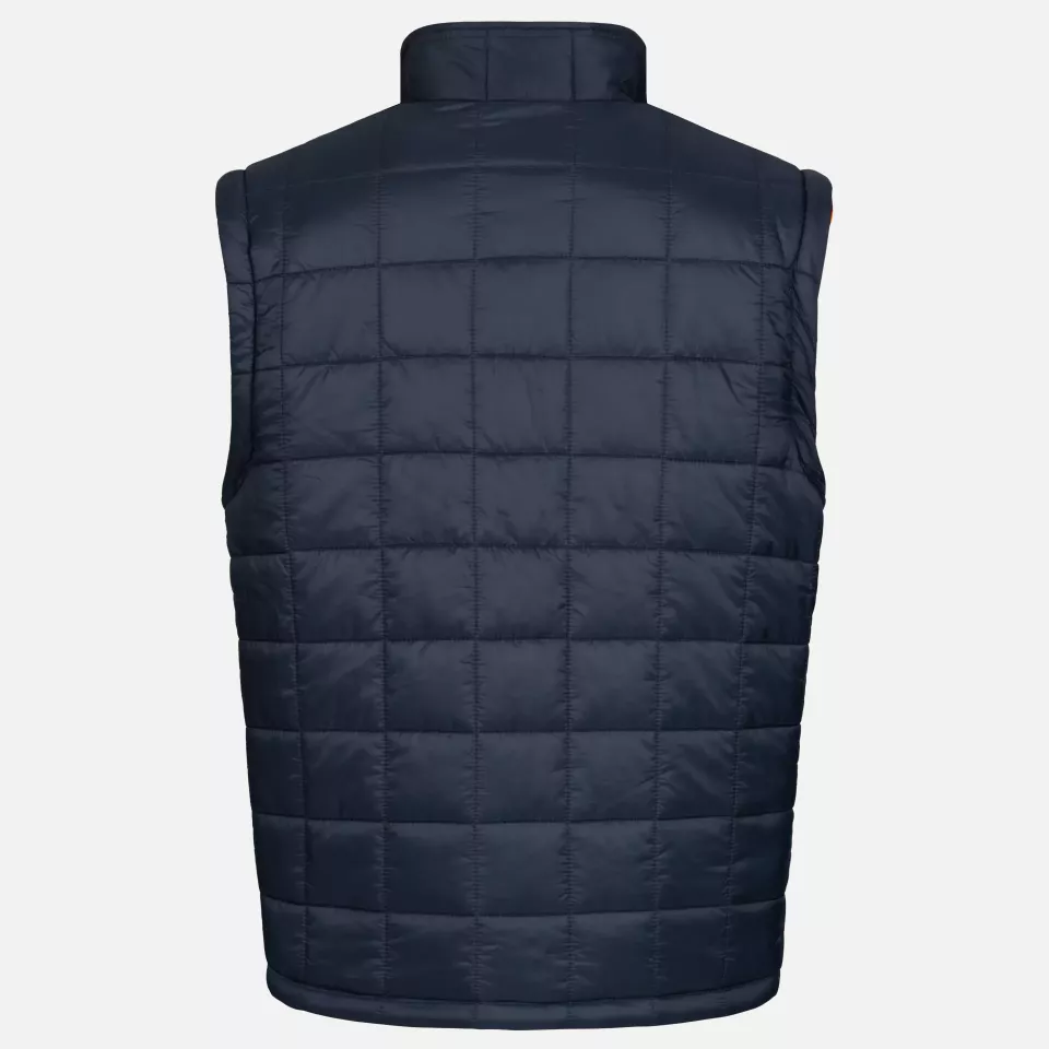 Nitras 7179-4121, MOTION TEX VIZ PLUS Multifunctional High-Visibility Jacket, Neon Orange/Navy Blue, image 10, gallery thumbnail