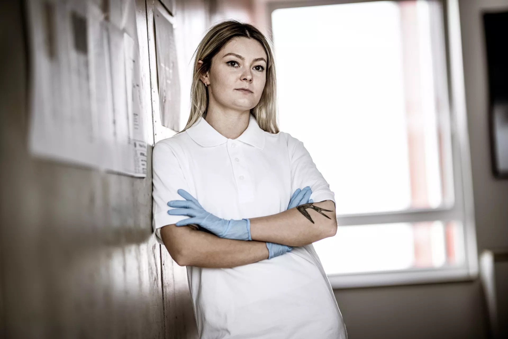 Nitras 7010-1100, MOTION TEX LIGHT Polo Shirt, White, image 3