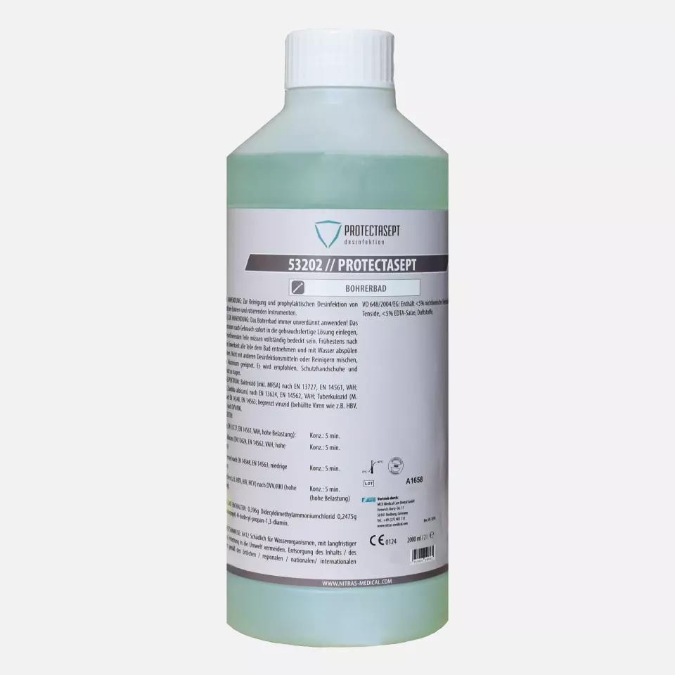 Nitras Medical 53202, PROTECTASEPT IN drill bath, content 2,000ml, image 1, gallery thumbnail