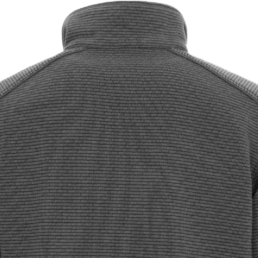 **Stand-Up Collar** provides cozy protection around your neck against chilly winds.