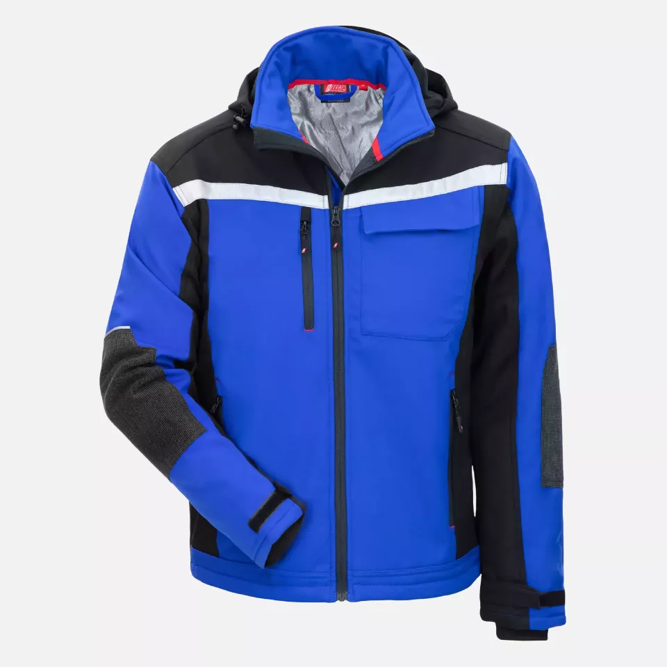 Nitras 7181, MOTION TEX PLUS Softshell Jacket, Royal Blue, image 1, gallery thumbnail