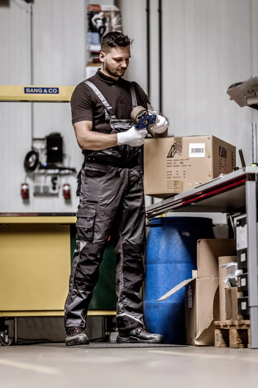 Nitras 7010-1000, MOTION TEX LIGHT Polo Shirt, Black, image 3, gallery thumbnail