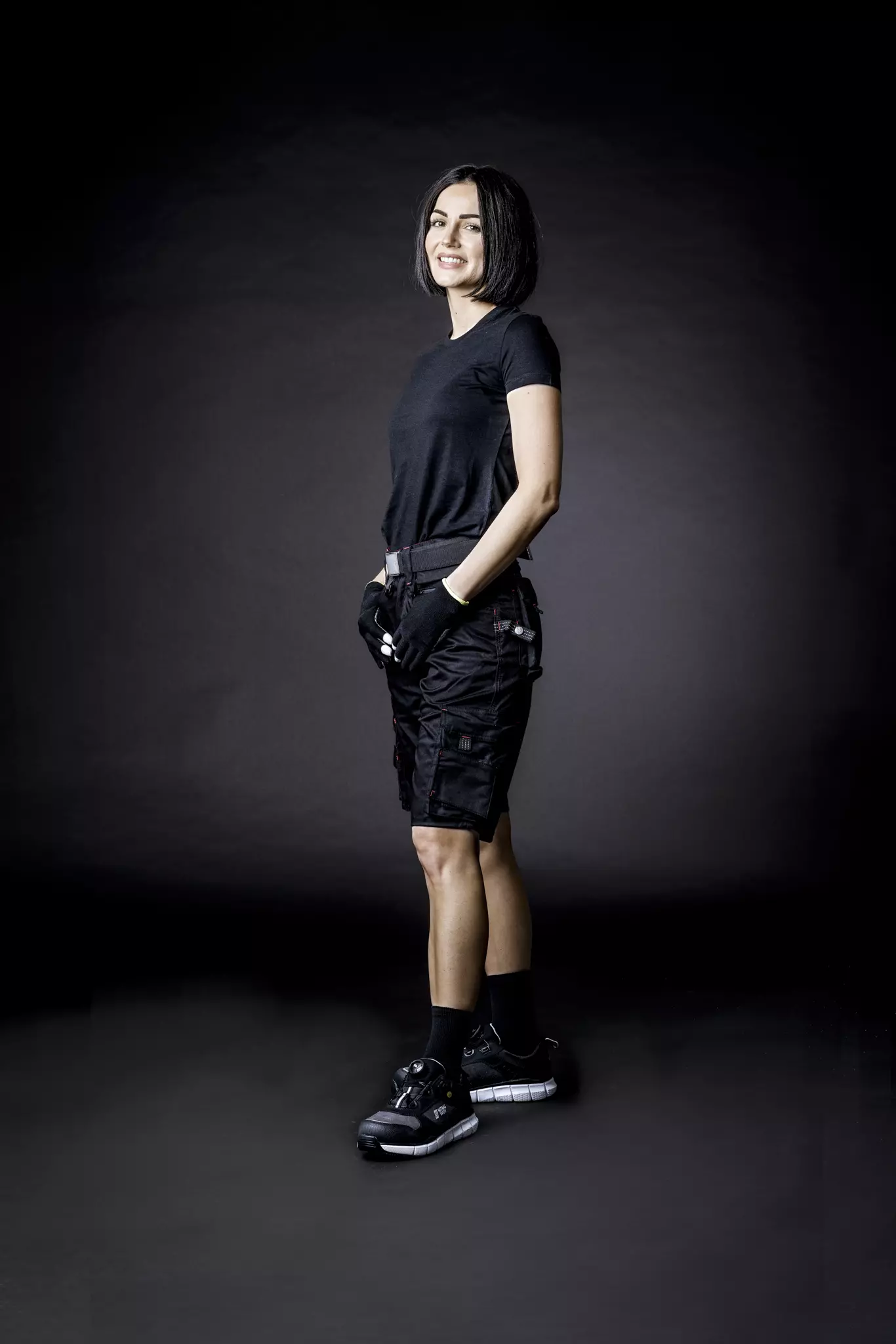 Nitras 7700, MOTION TEX PRO FX Work Trousers, Black, image 3