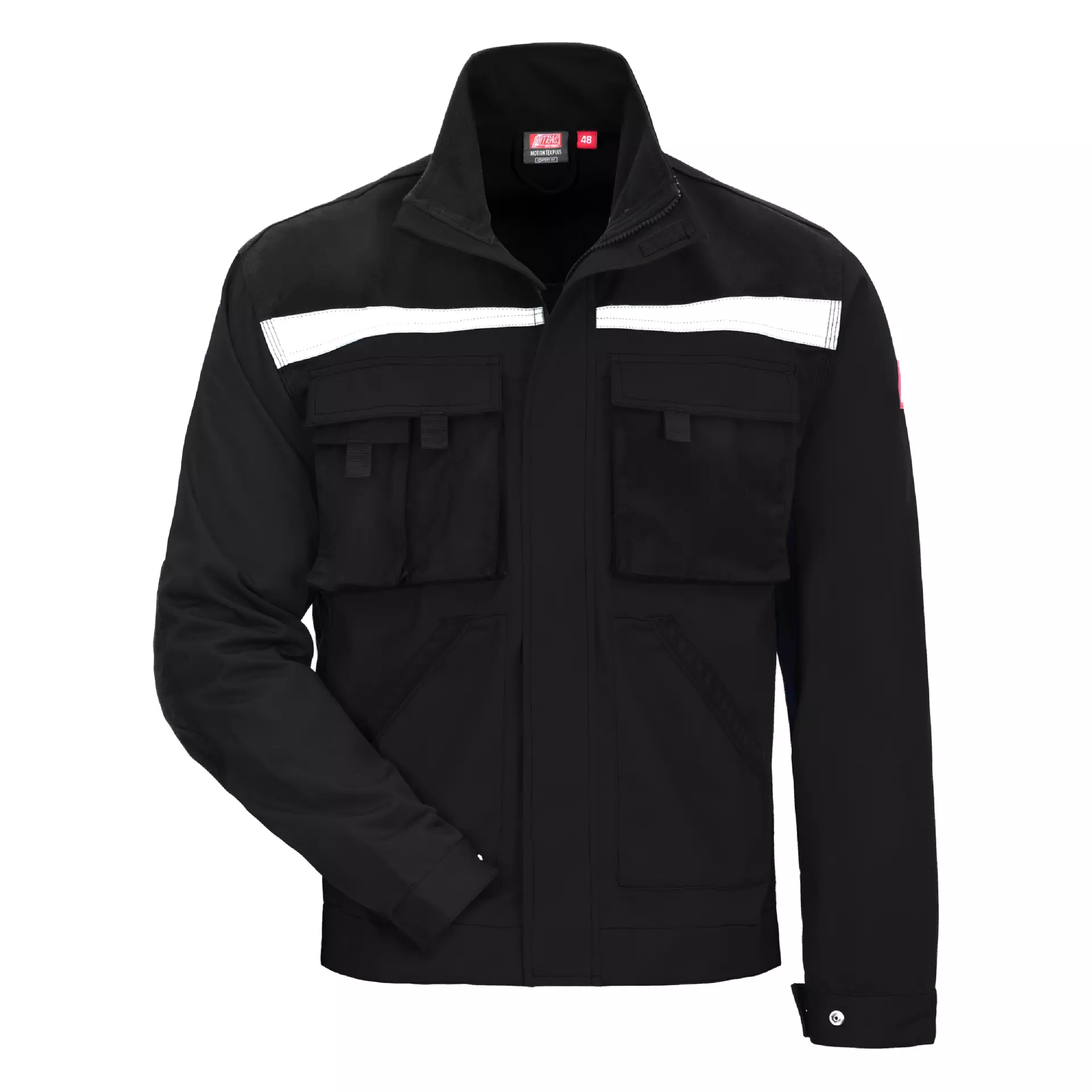 Nitras 7650, MOTION TEX PLUS Workjacket, Black