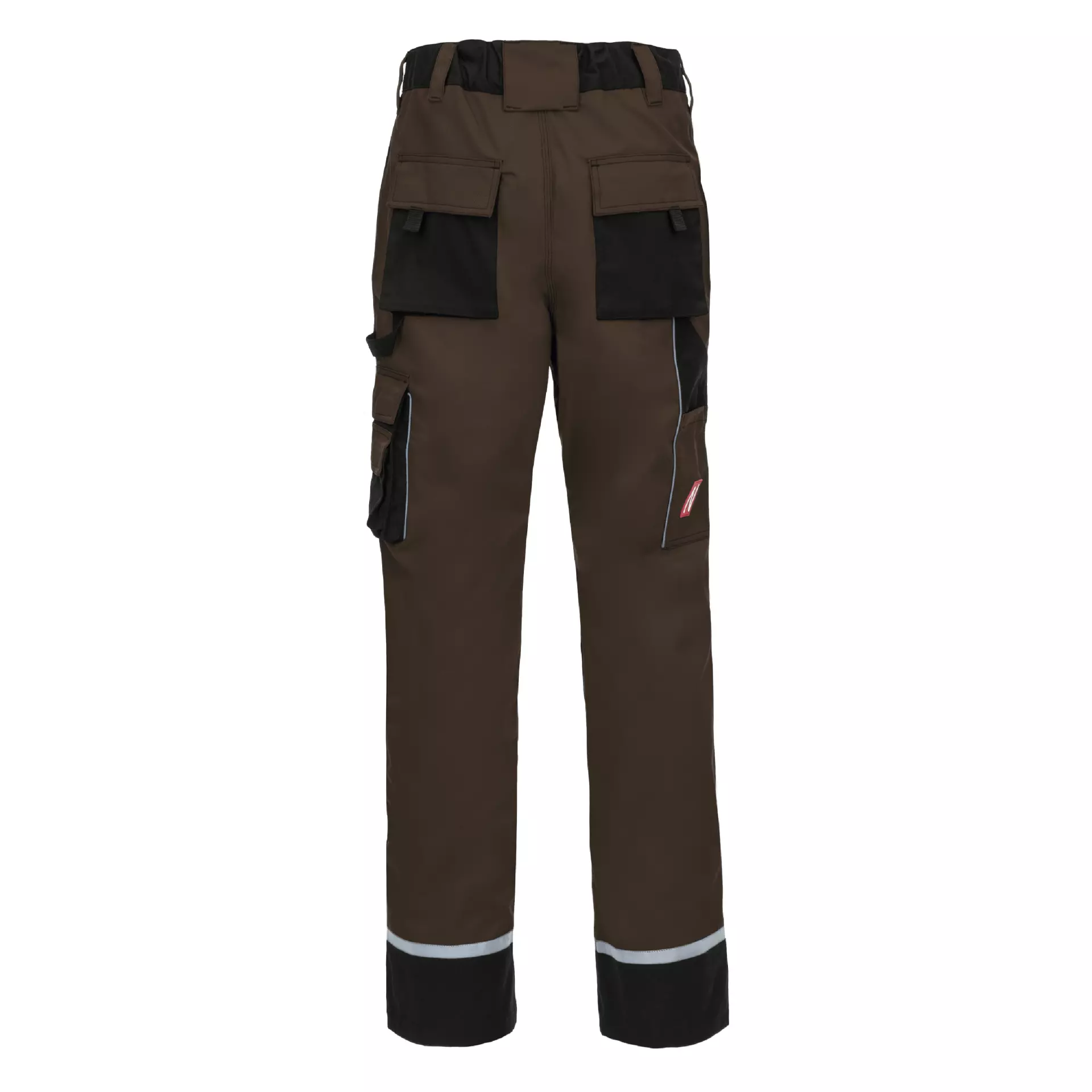 Nitras 7617, MOTION TEX PLUS Work Trousers, Brown, image 2