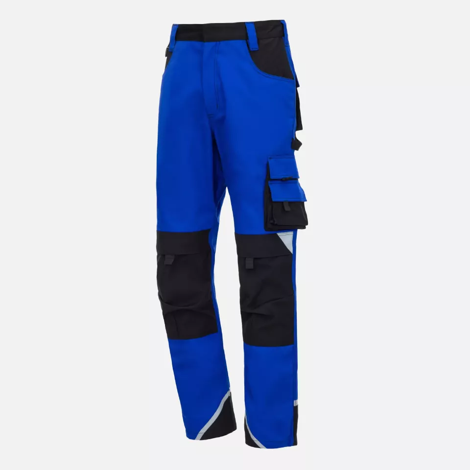Nitras 7611, MOTION TEX PLUS Work Trousers, Royal Blue, image 1, gallery thumbnail