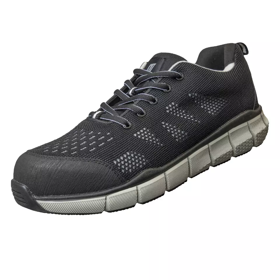 Nitras 7440-1012, SONIC STEP S1O Safety Shoes, Black/Grey, image 2, gallery thumbnail