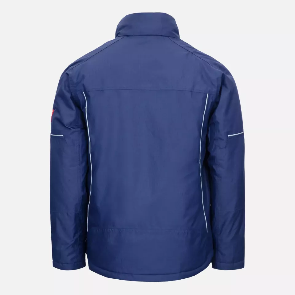 Nitras 7031, MOTION TEX PLUS Winter Parka, Navy Blue, image 2, gallery thumbnail