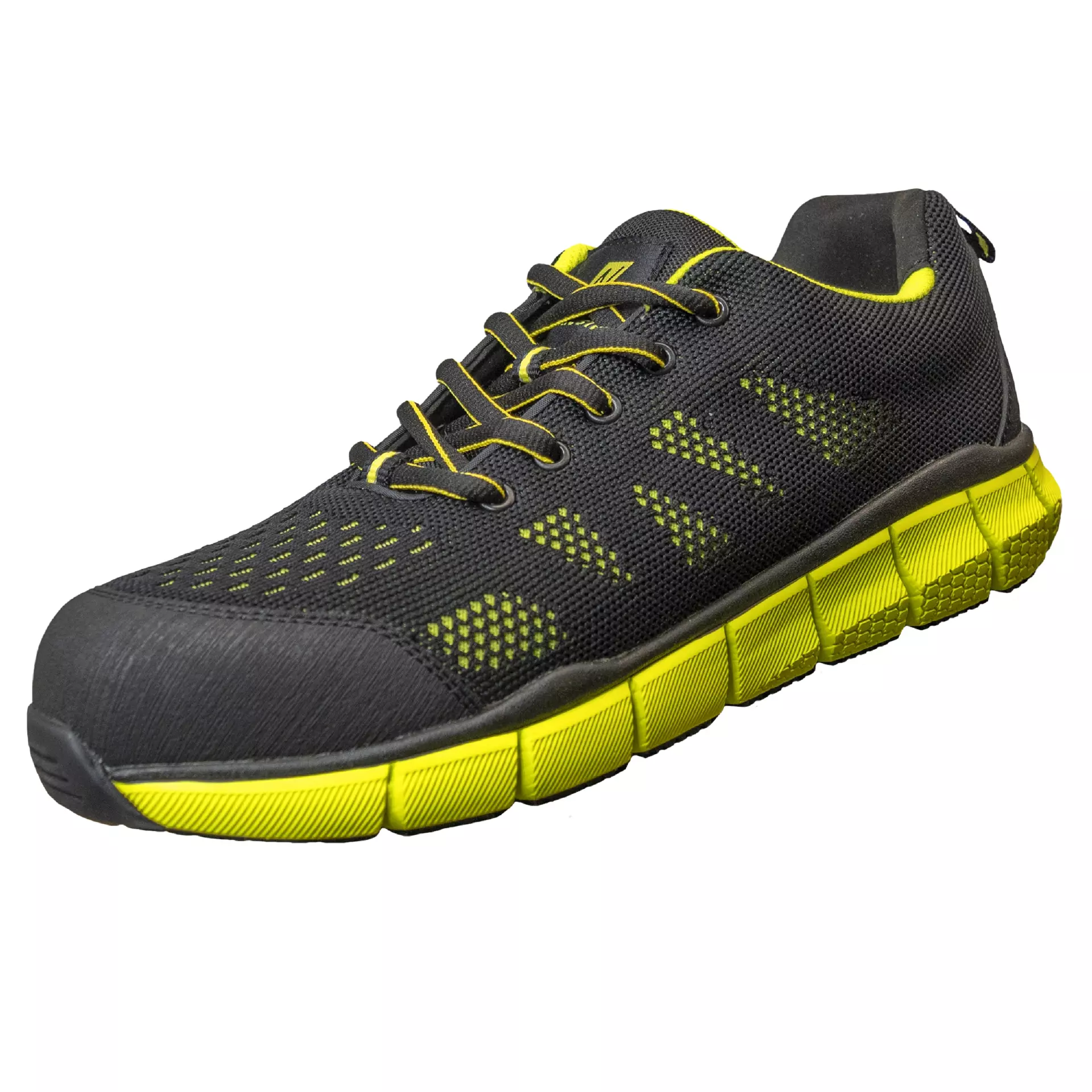 Nitras 7440-1042, SONIC STEP S1O Safety Shoes, Black/Lime, image 2