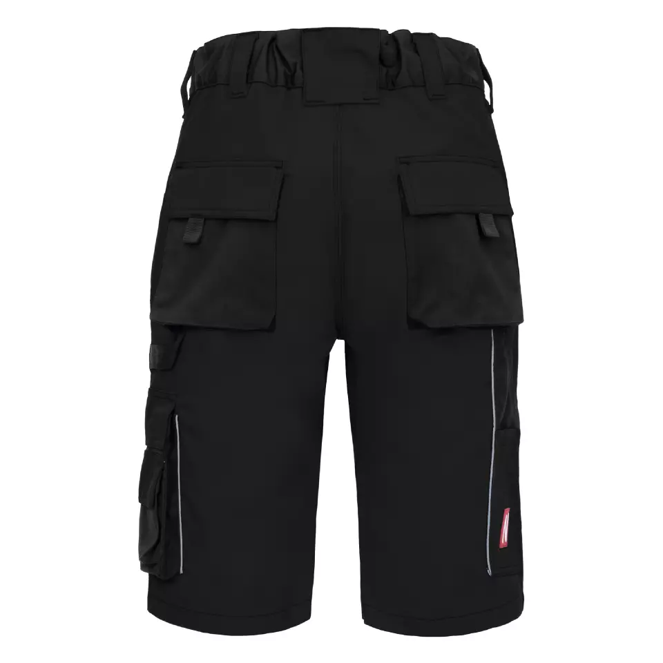 Nitras 7600, MOTION TEX PLUS Work Trousers, Black, image 2, gallery thumbnail
