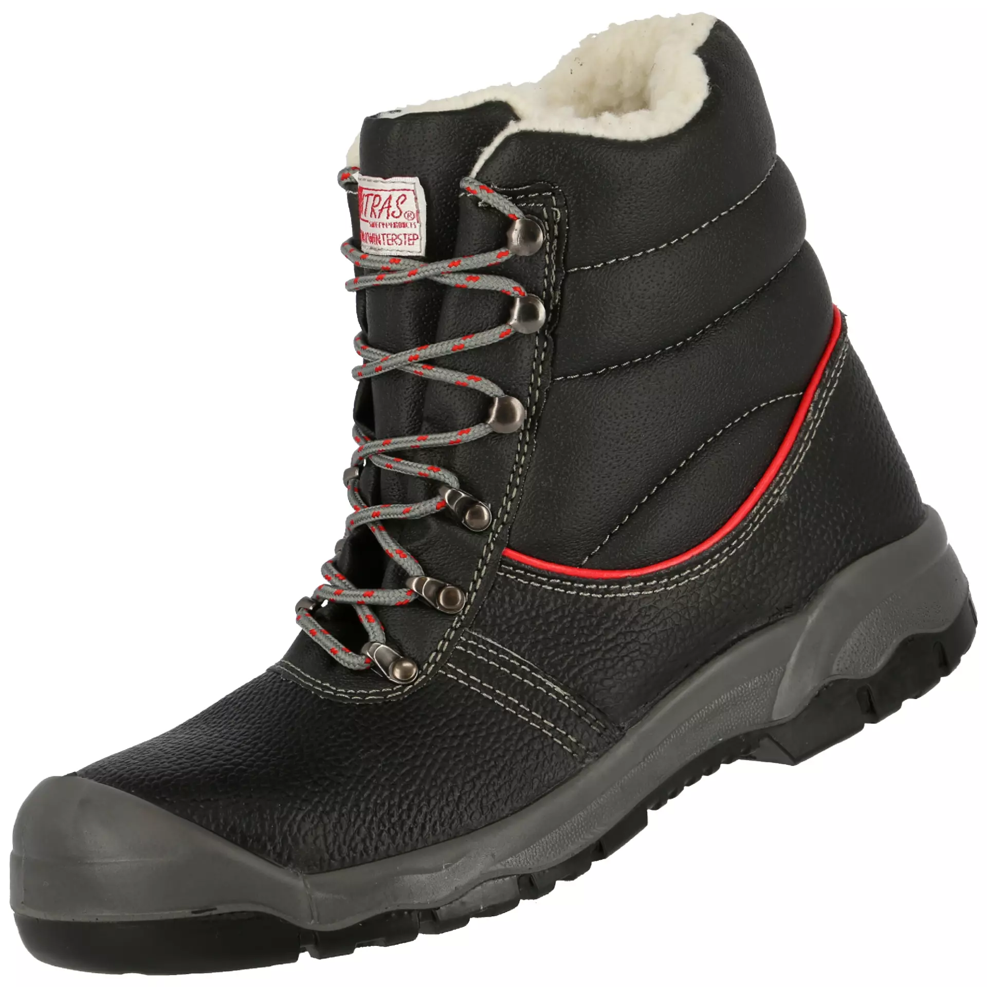 NITRAS 7201W, STEP MID+ W S3 Safety Winter Boots, Black, image 2