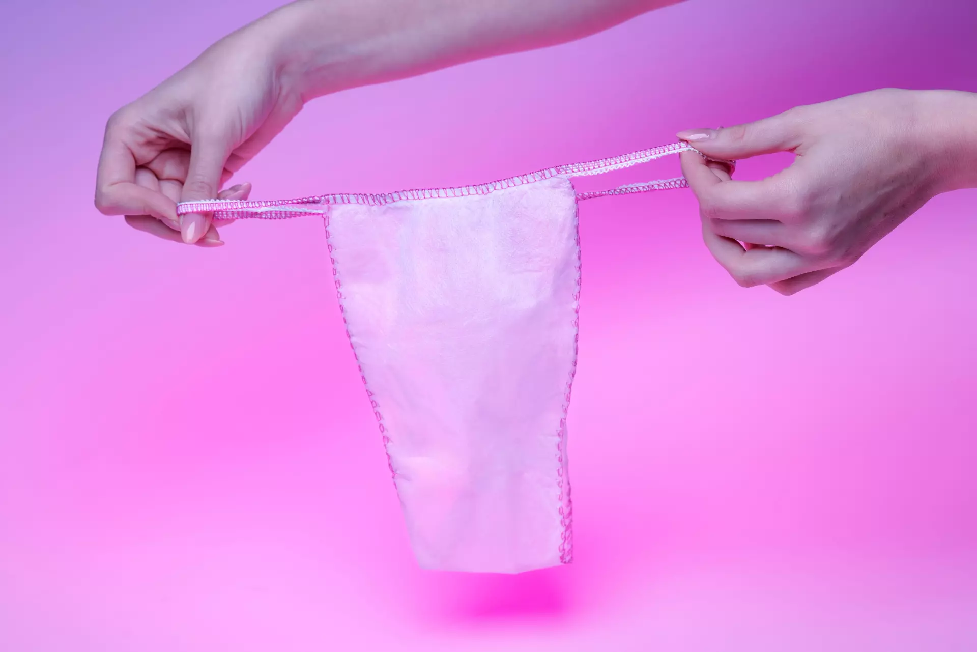 Nitras Medical 4835, Disposable thongs, polypropylene, white, image 2