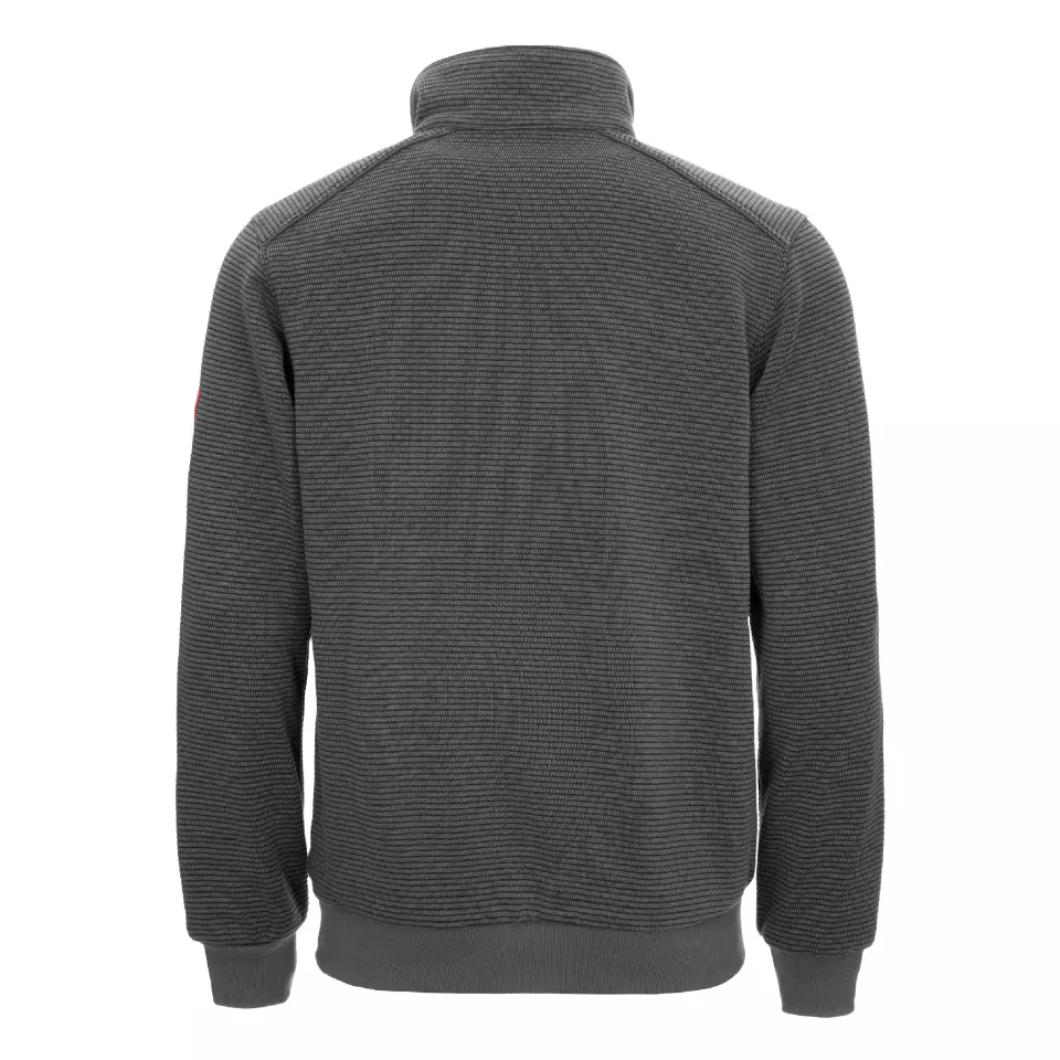 NITRAS 7037, MOTION TEX PLUS Pullover, Grey, image 2, gallery thumbnail