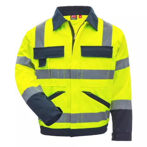 Nitras MOTION TEX VIZ Reflective Jacket, Neon Yellow