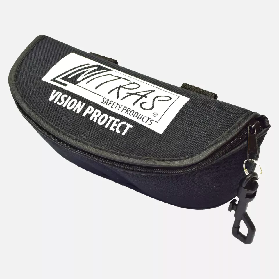Nitras 90C, Spectacle Case Textile, Black, image 1, gallery thumbnail