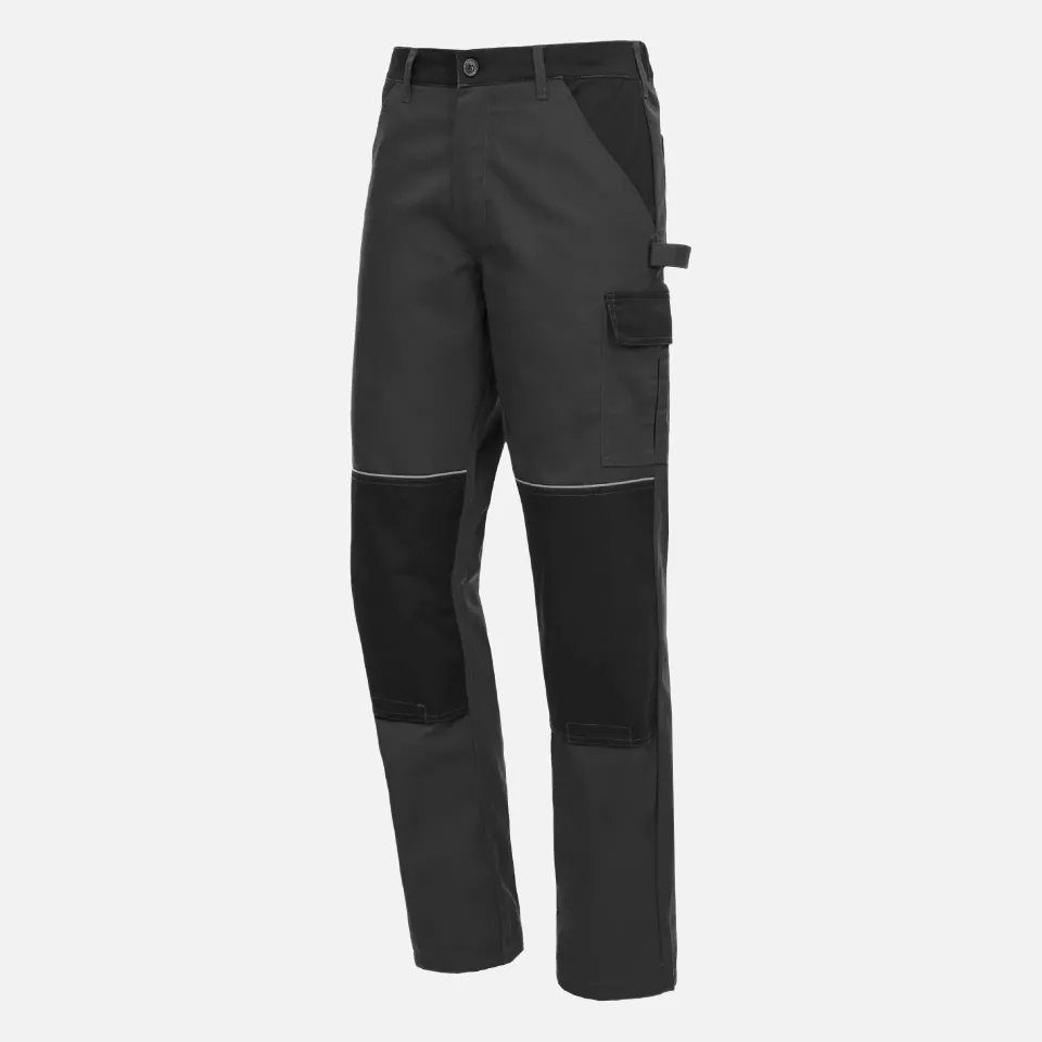 Nitras 7512, MOTION TEX LIGHT Work Trousers, Grey, image 1, gallery thumbnail