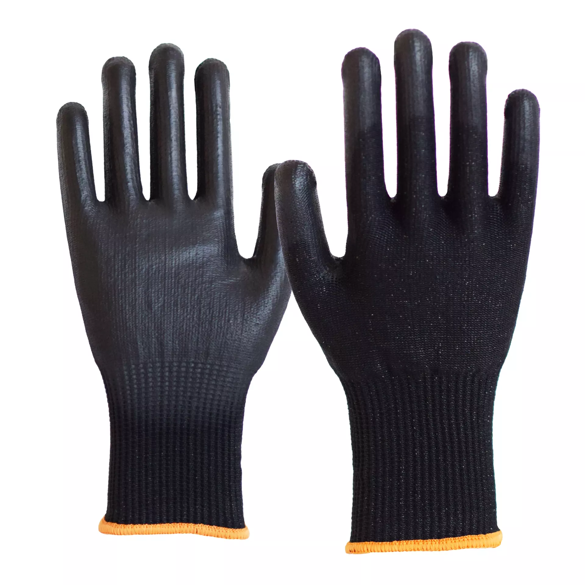 Nitras 6806, CUT F Cut protection Gloves, Black