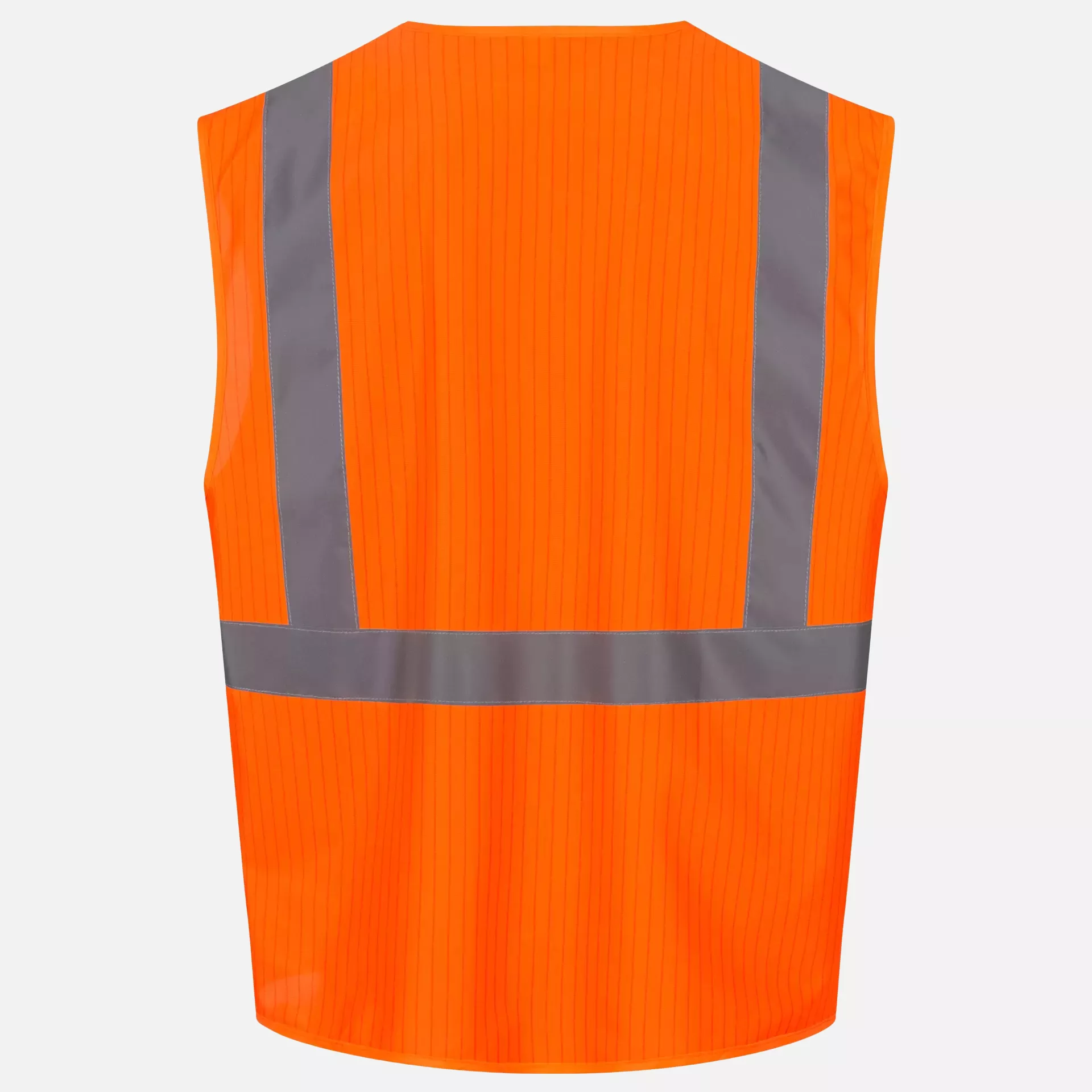 Nitras 7119-4100, High-Visibility Waistcoat, Neon Orange, image 2