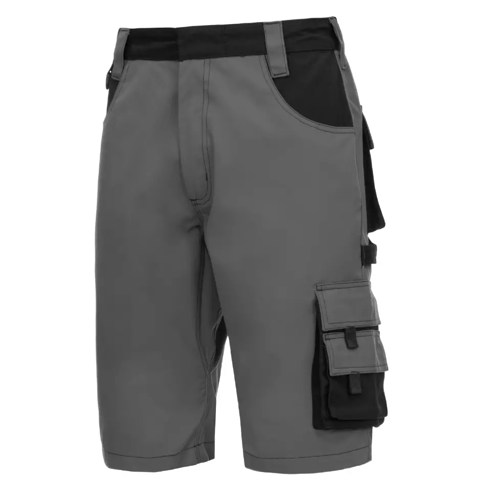 Nitras 7602, MOTION TEX PLUS Work Trousers, Grey, image 1, gallery thumbnail