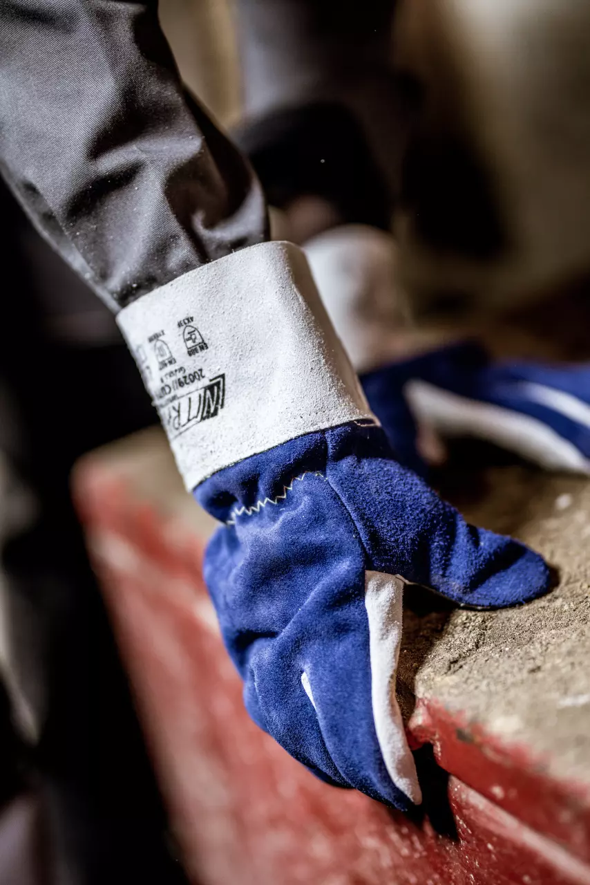 Nitras 20029, CUT F Schnittschutzhandschuhe, Grau, image 2, gallery thumbnail