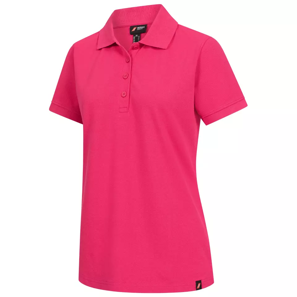 Nitras 7056-6400, MOTION TEX PLUS Polo Shirt, Pink, image 1, gallery thumbnail