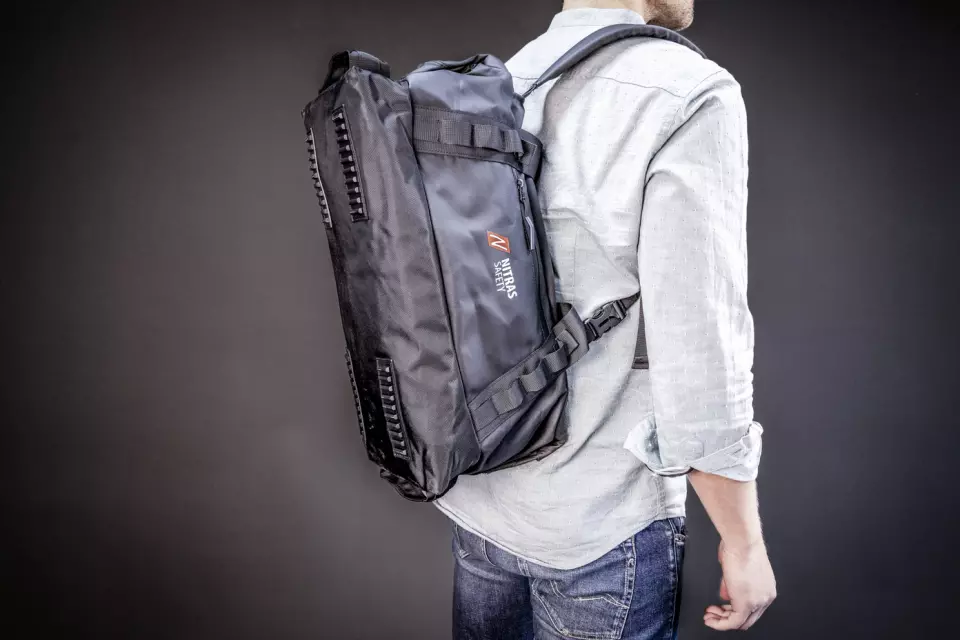 NITRAS 792, Duffle Bag, Black, image 4, gallery thumbnail