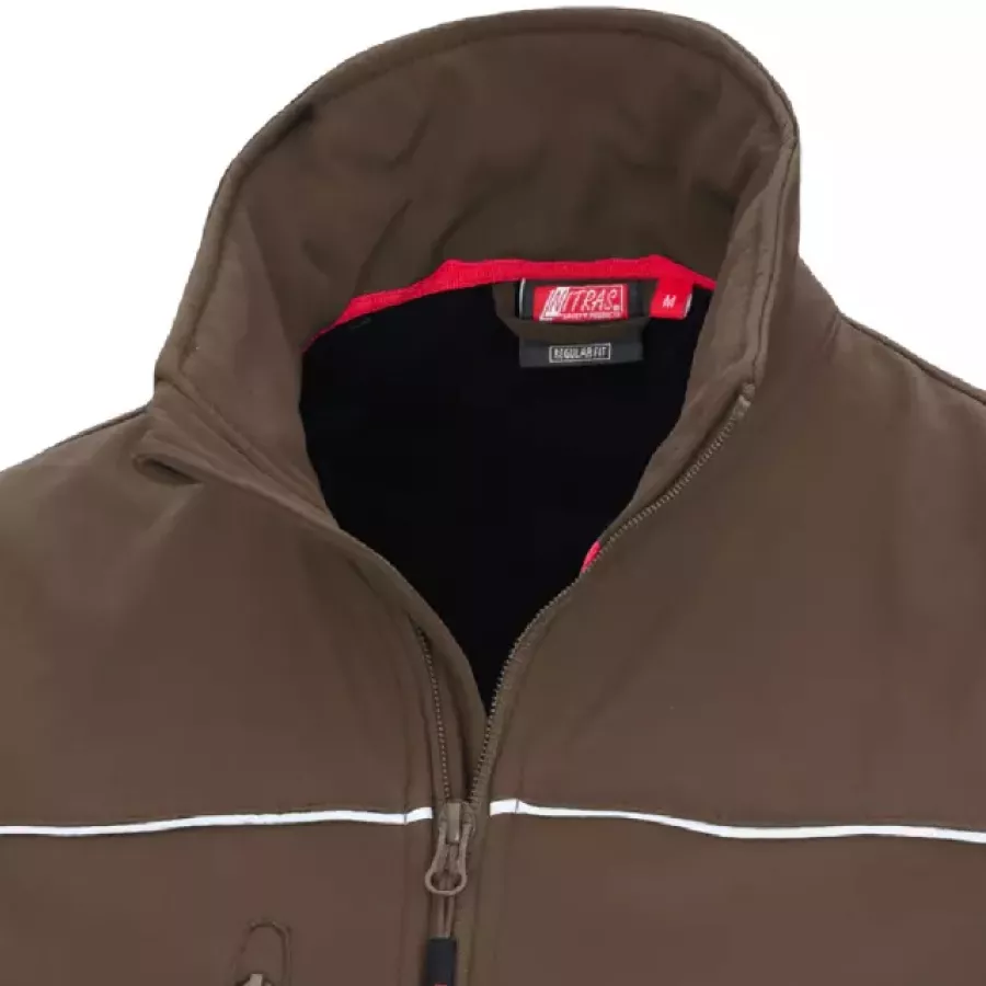 **Stand-Up Collar** wraps your neck in cozy warmth while shielding you from drafts.