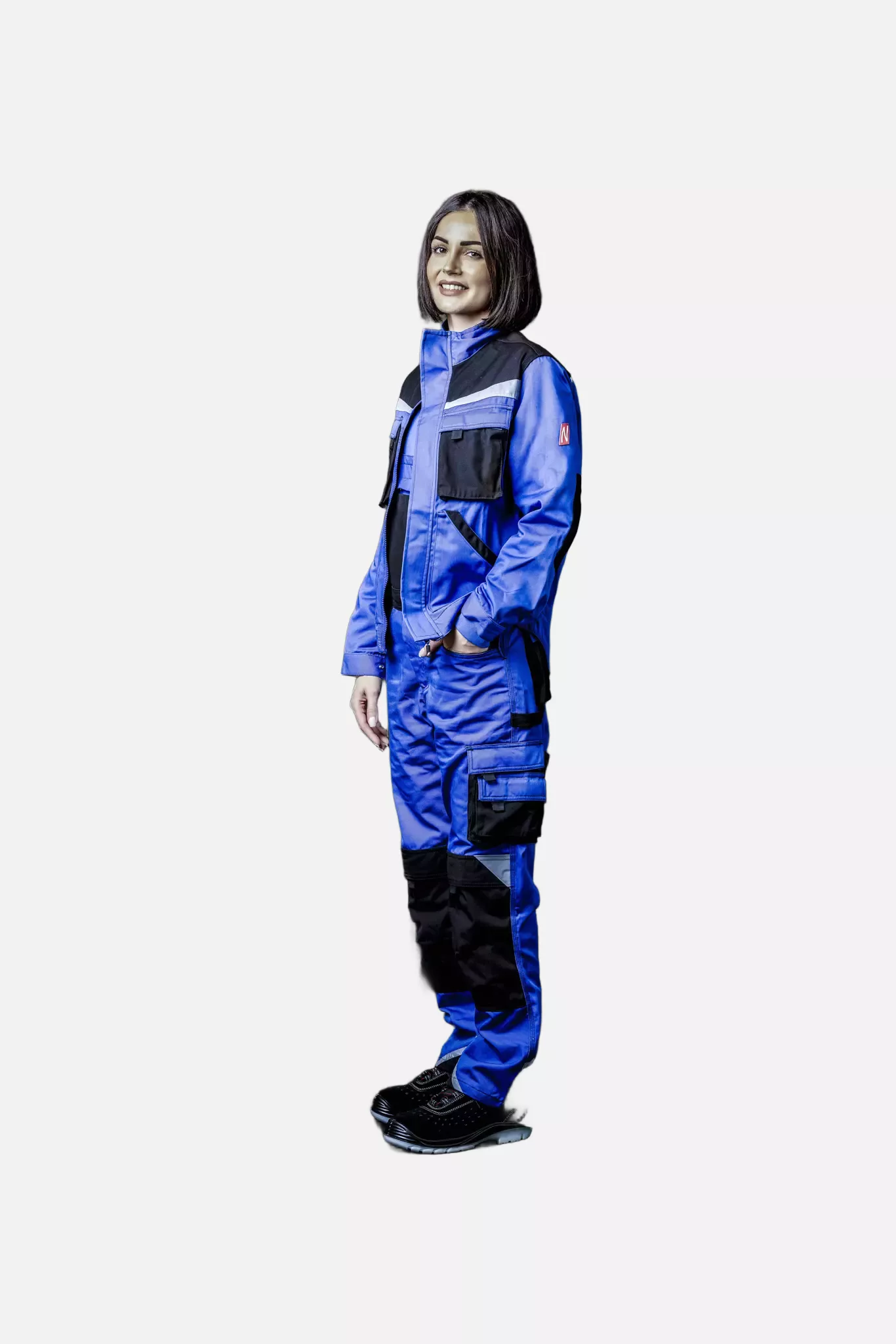 Nitras 7651, MOTION TEX PLUS Arbeitsjacke, Royalblau, image 3