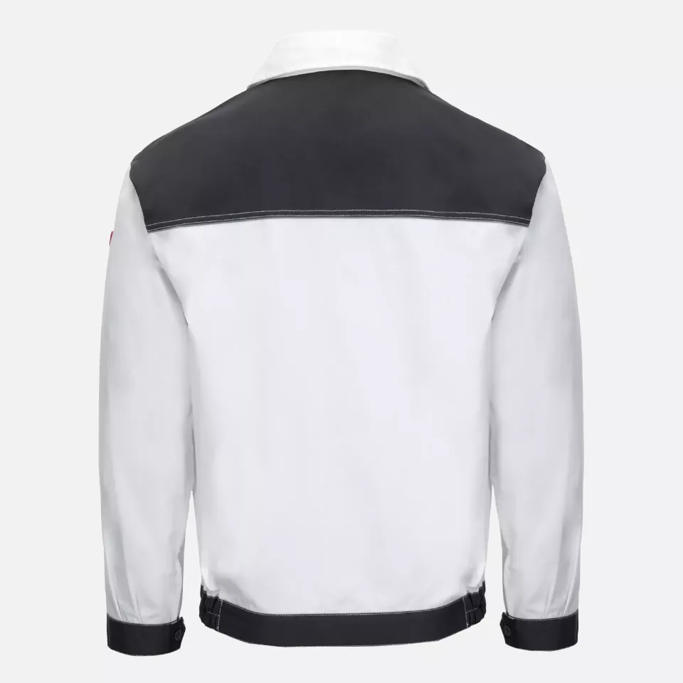 Nitras 7553, MOTION TEX LIGHT Workjacket, White, image 2, gallery thumbnail