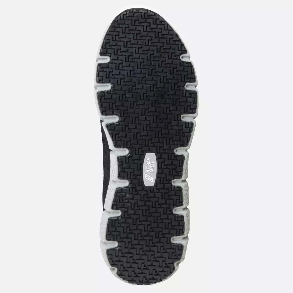 Nitras 7440-1012, SONIC STEP S1O Safety Shoes, Black/Grey, image 4, gallery thumbnail