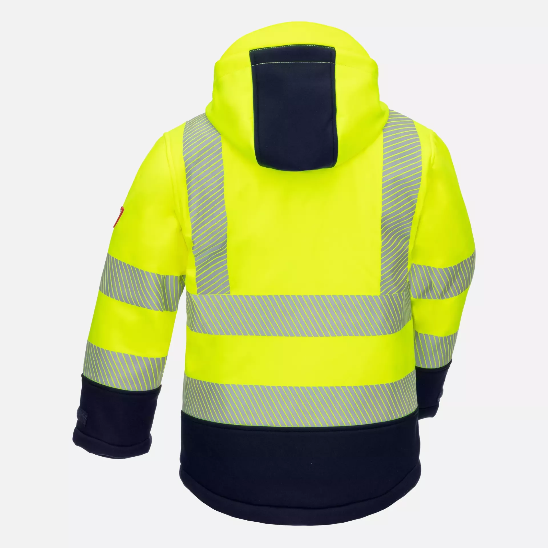 Nitras 7175KIDS-4021, MOTION TEX KIDS Reflektierende Winter-Softshelljacke, Neongelb, image 2