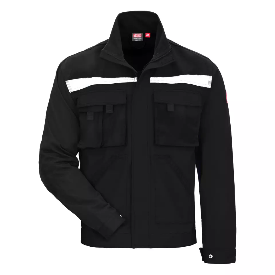 Nitras 7650, MOTION TEX PLUS Workjacket, Black