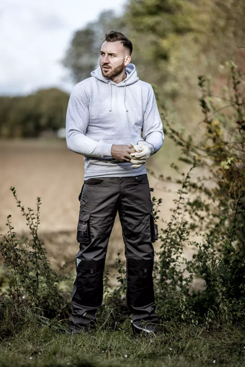 Nitras 7025-1300, MOTION TEX LIGHT Hoodie, Light Grey, image 3, gallery thumbnail