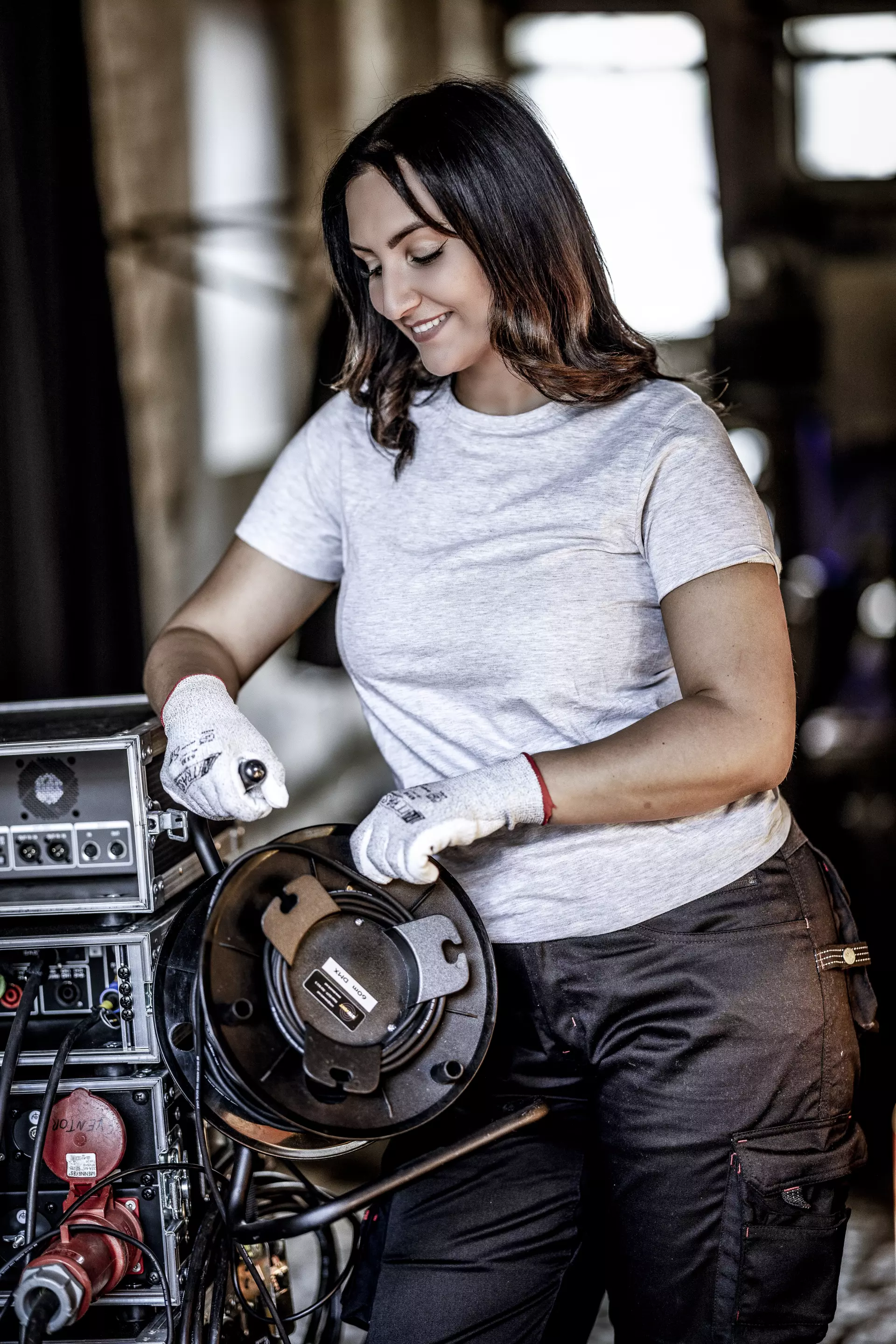 Nitras 7004-1300, MOTION TEX LIGHT T Shirt, Light Grey, image 3