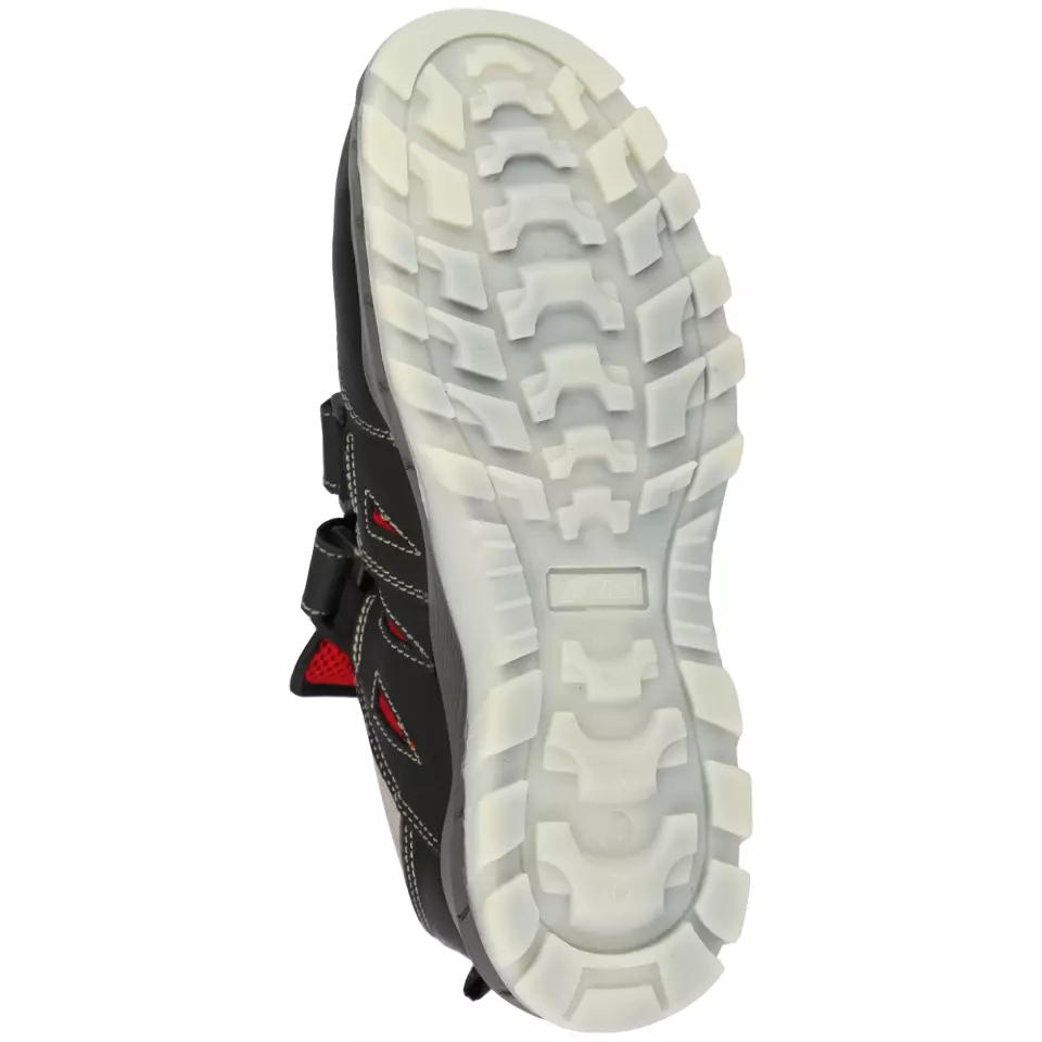 NITRAS 7302, SPORT STEP SA S1P Safety Sandals, Black, image 4, gallery thumbnail