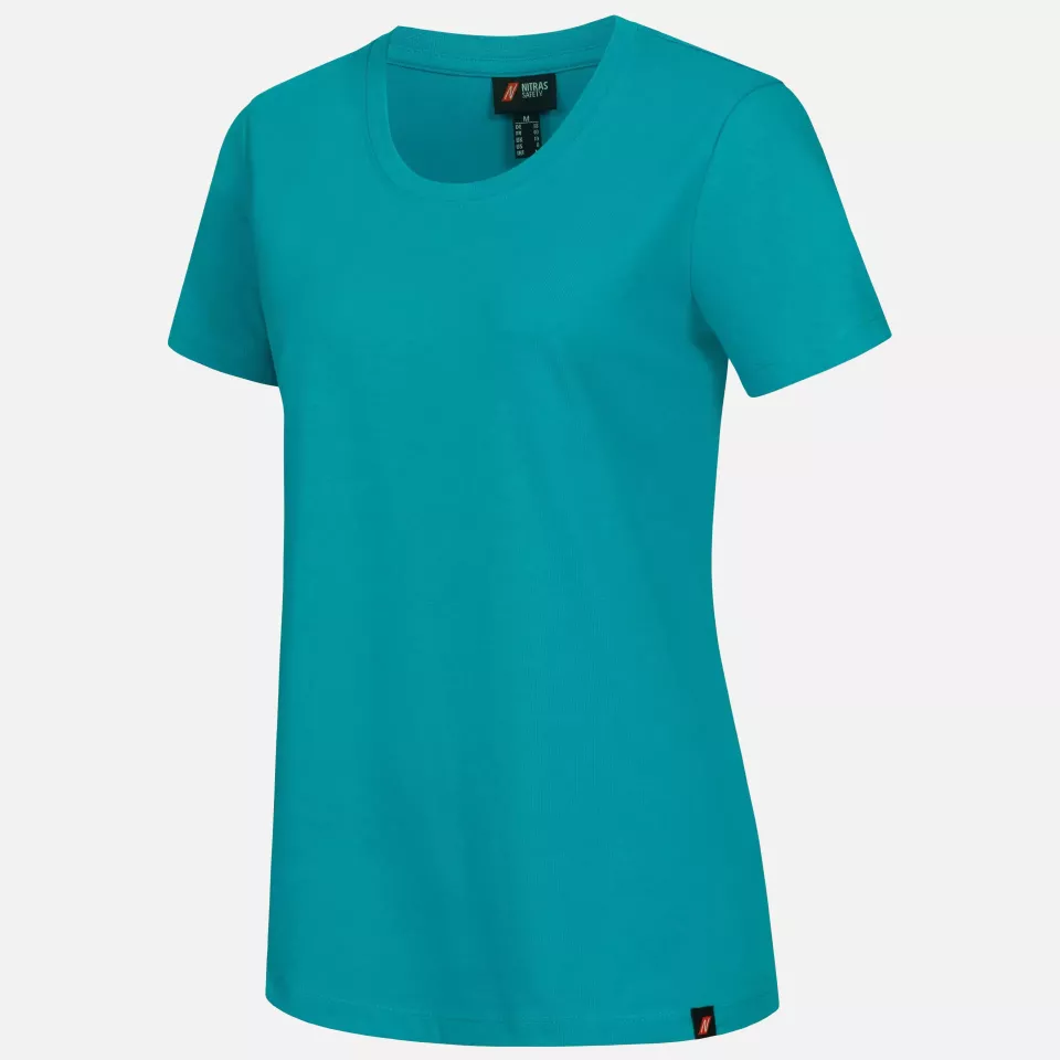 Nitras 7051-2600, MOTION TEX PLUS T-Shirt, Turquoise, image 1, gallery thumbnail