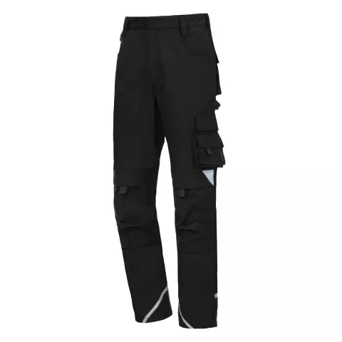 Nitras MOTION TEX PLUS Work Trousers, Black