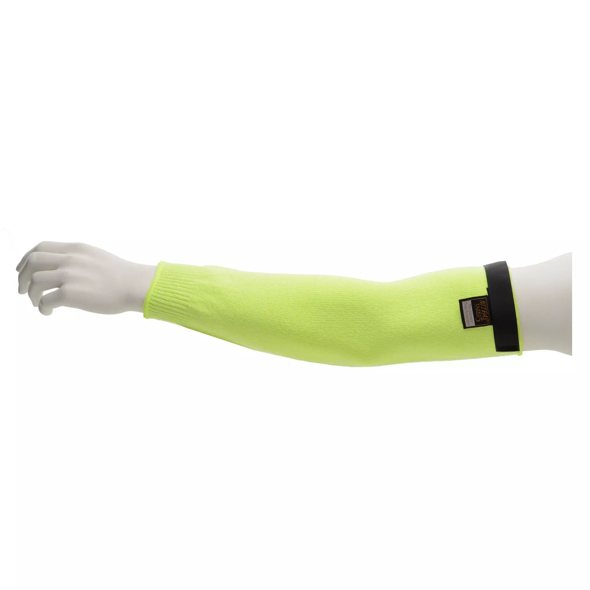 NITRAS 6791, TAEKI Cut-resistant Arm Protectors Neon Yellow, image 1