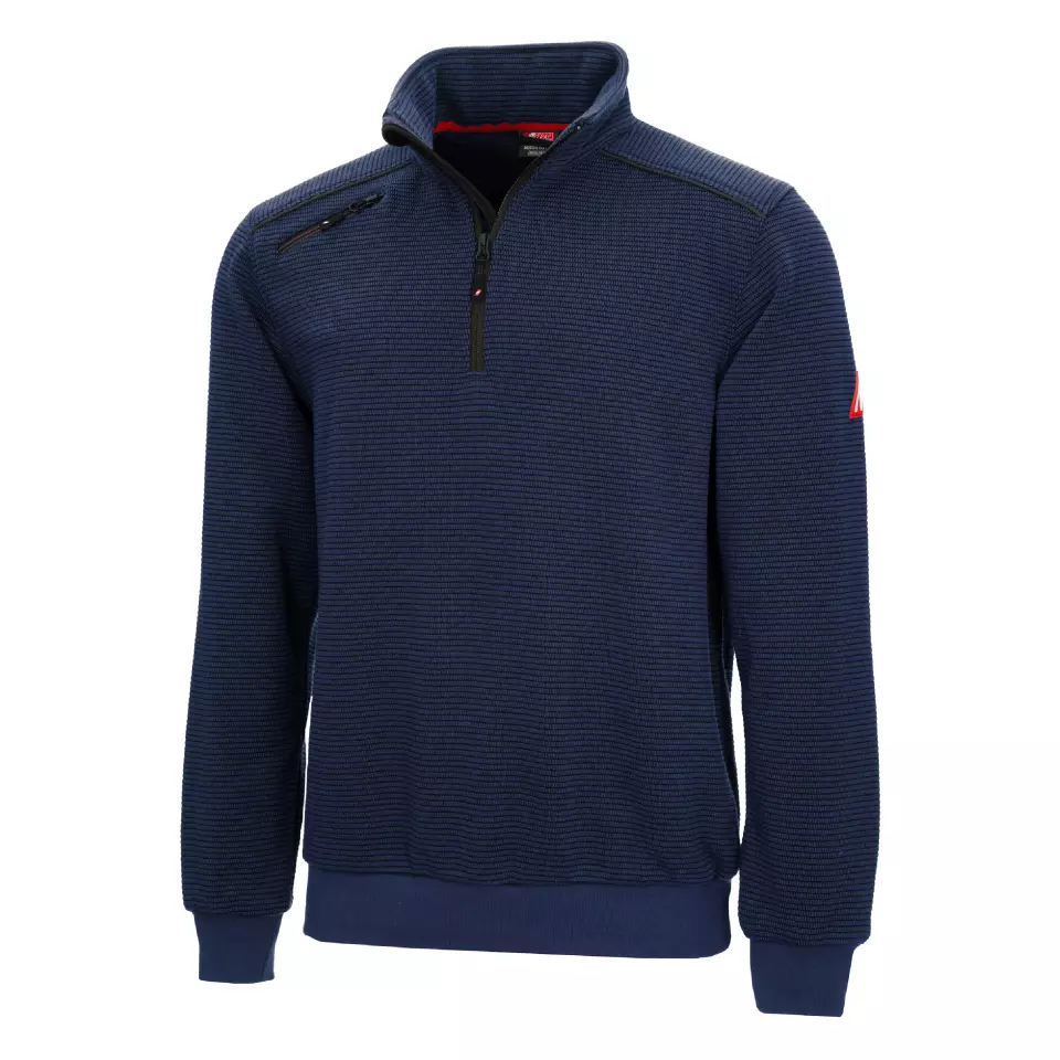NITRAS 7036, MOTION TEX PLUS Pullover, Navy Blue, image 1, gallery thumbnail