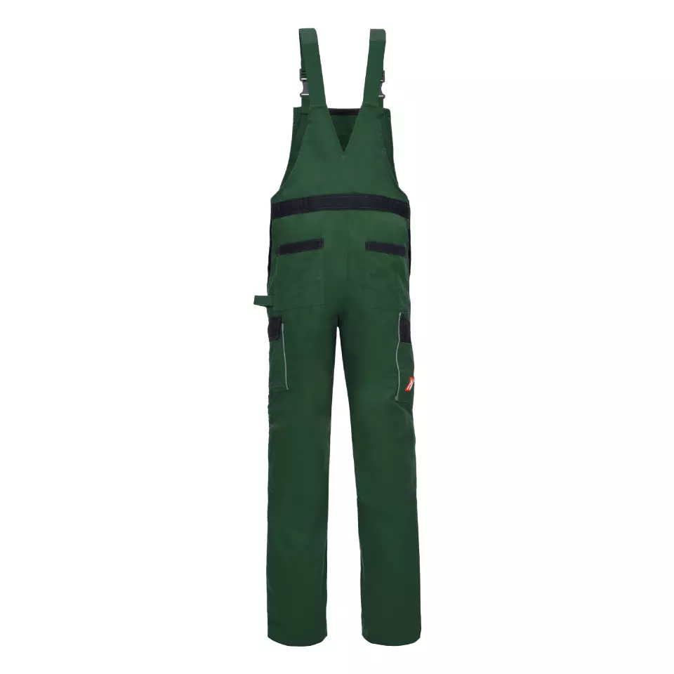 Nitras 7524, MOTION TEX LIGHT Bib Pants, Green, image 2, gallery thumbnail
