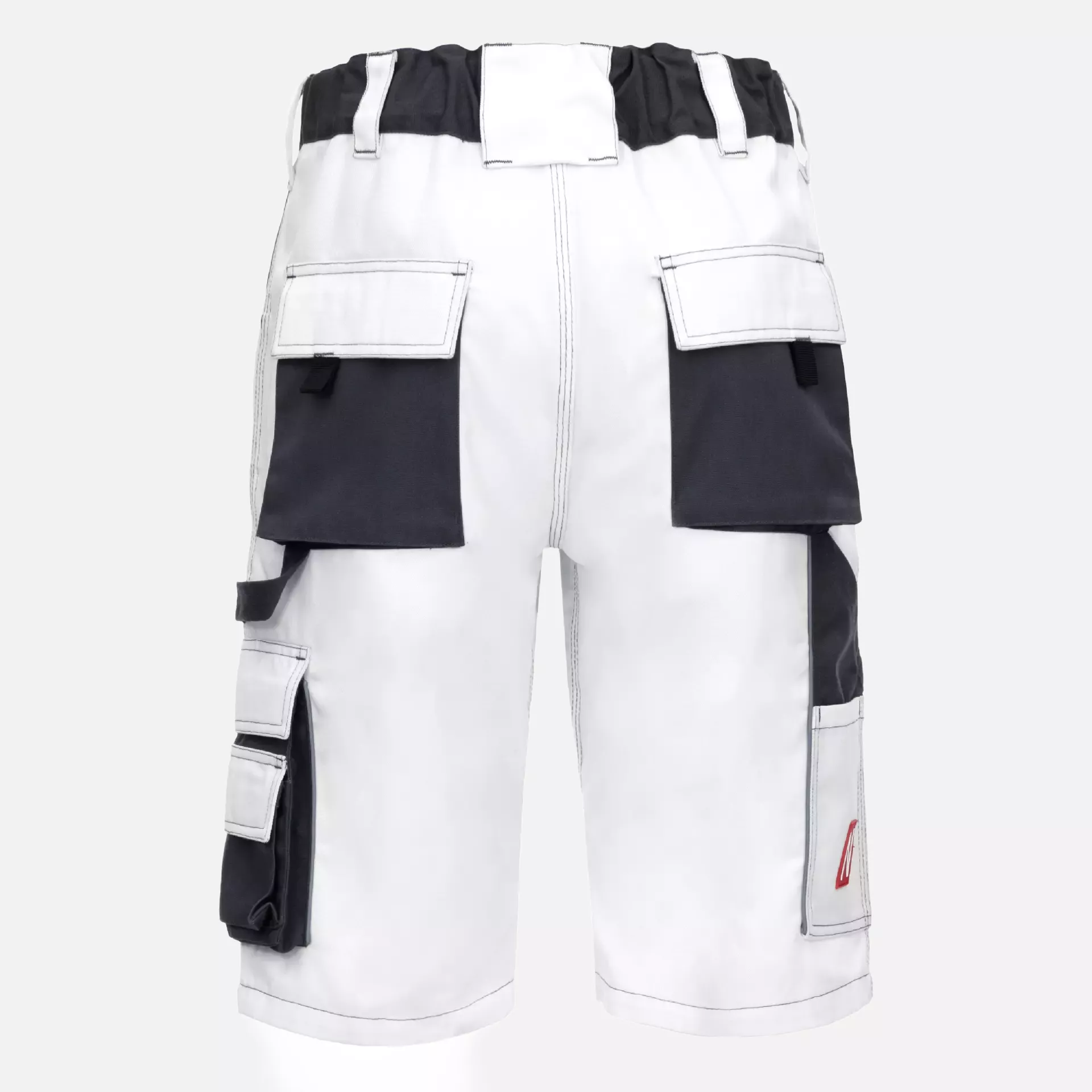 Nitras 7603, MOTION TEX PLUS Short Work Trousers, White, image 2