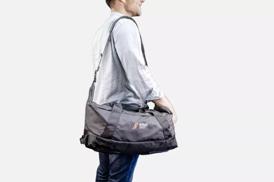 Nitras 792, Duffle Bag, Black, image 3, gallery thumbnail