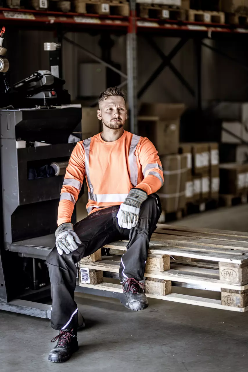 Nitras 7211, POWER STEP MID S3 HRO Safety Boots, Black, image 3, gallery thumbnail