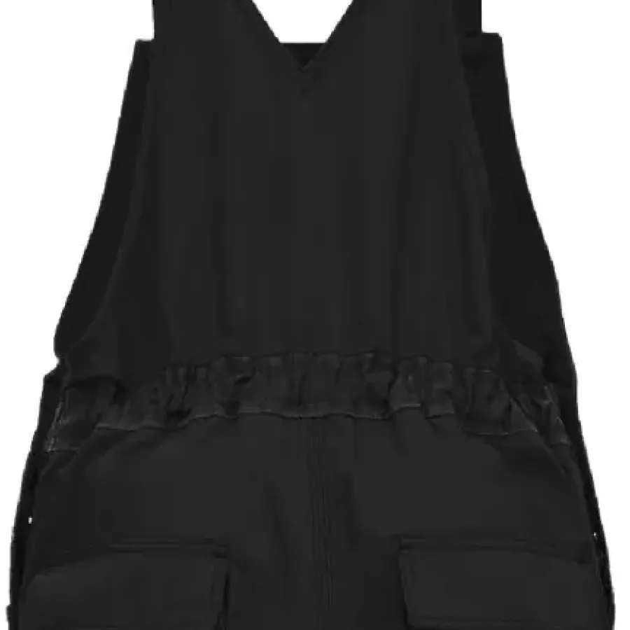 **Elastisk midja** följer med dig för att hålla passformen avslappnad och bekväm under intensiva arbetsdagar.