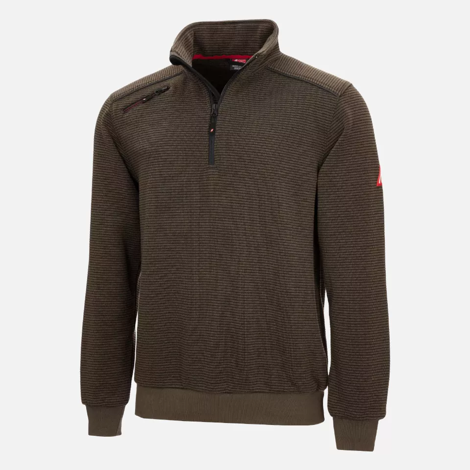 Nitras 7039, MOTION TEX PLUS Pullover, Brown, image 1, gallery thumbnail