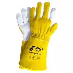  20440-4512, NITRAS Welder Pro Welding glove, Ochre