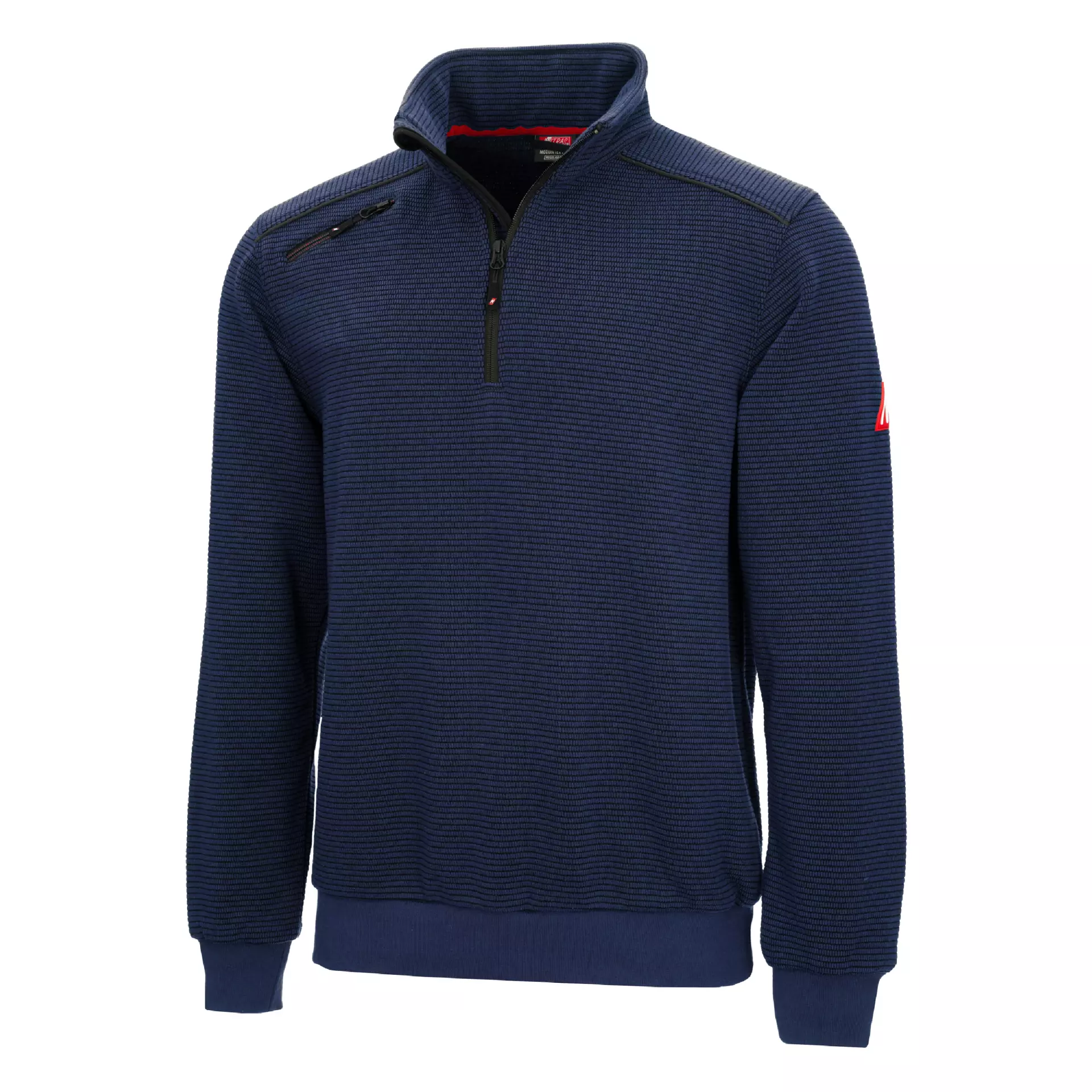 NITRAS 7036, MOTION TEX PLUS Pullover, Navy Blue, image 1