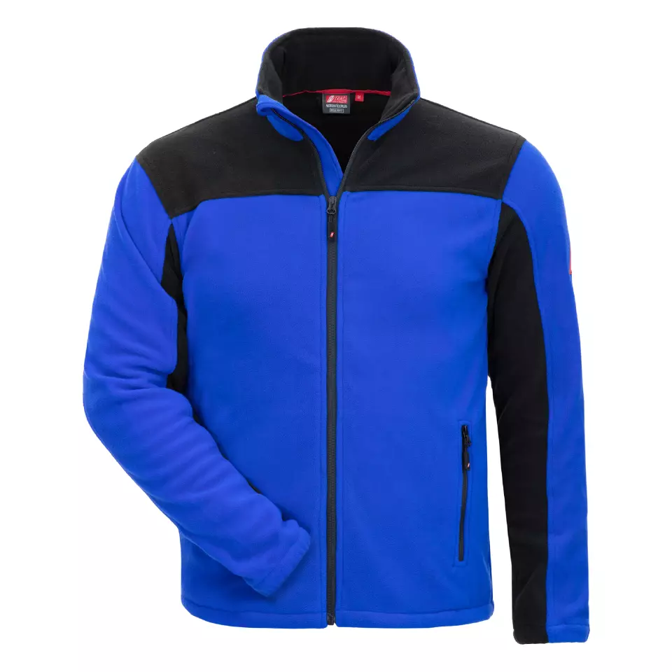 NITRAS 7041, MOTION TEX PLUS Fleece Jacket, Royal Blue, image 1, gallery thumbnail