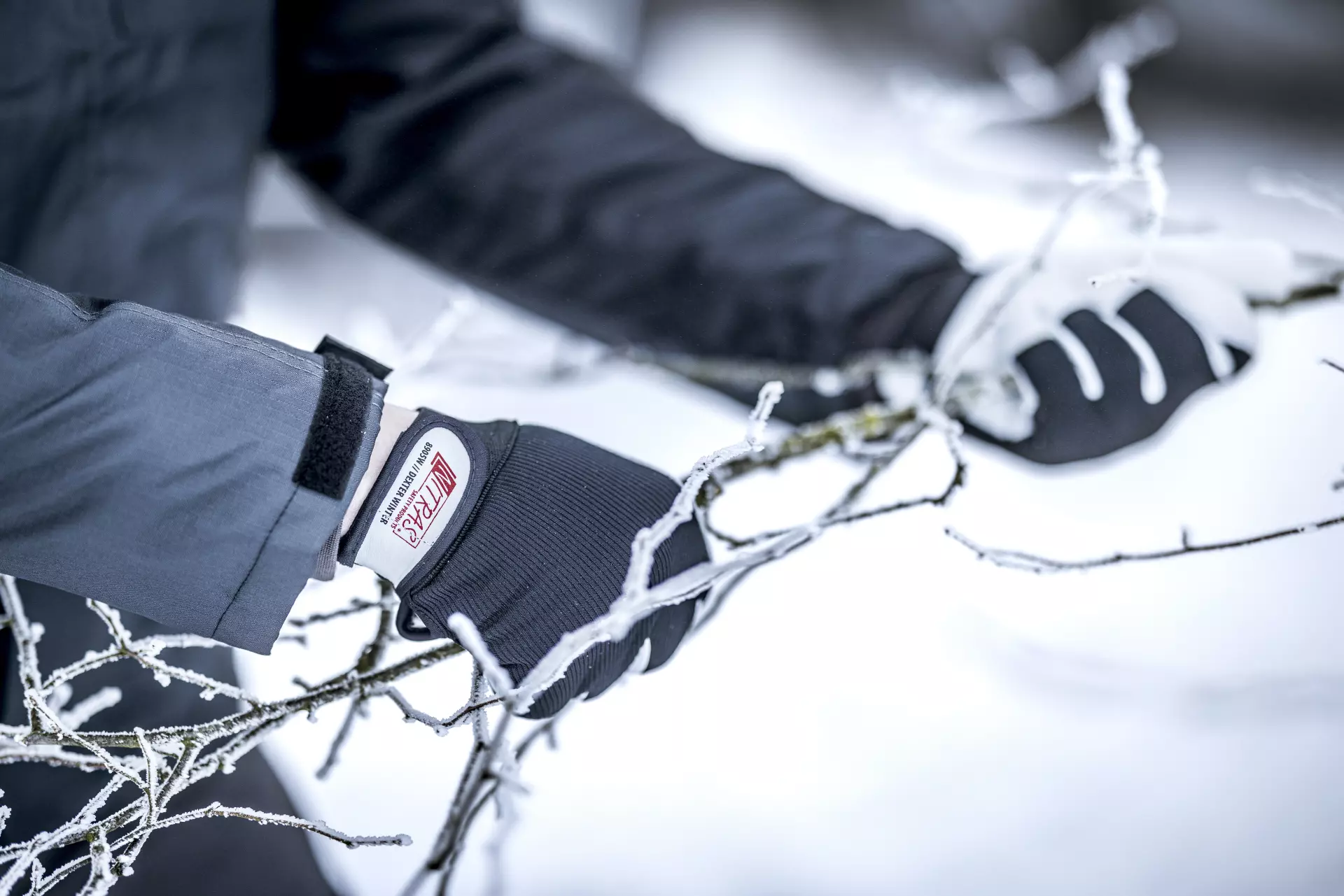 NITRAS 8905W, DEXTER WINTER Mechanic Gloves, Black, image 3