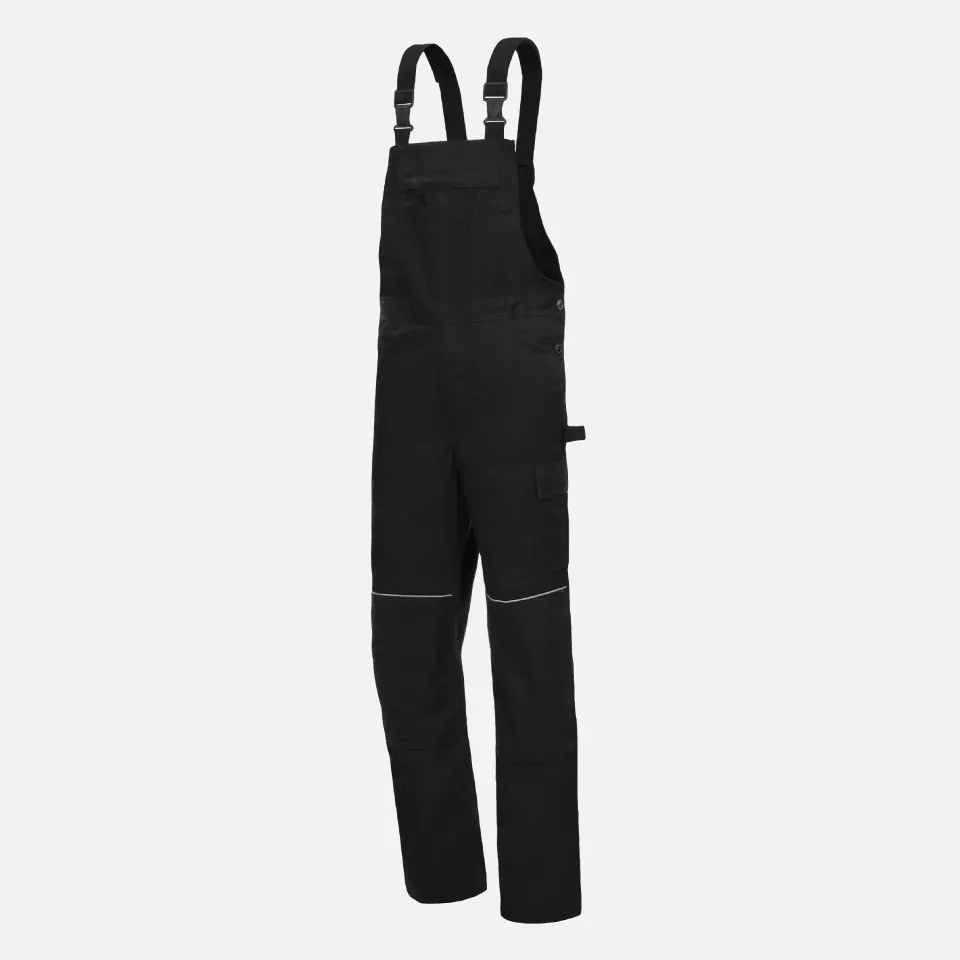 Nitras 7520, MOTION TEX LIGHT Bib Pants, Black, image 1, gallery thumbnail